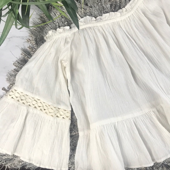 Zara | Off the Shoulder White Top - Picture 4 of 7